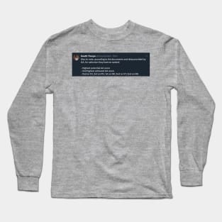 Support Heath's Legal Fees! Long Sleeve T-Shirt